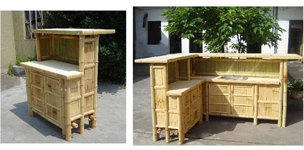 St. Kitts Bamboo Tiki Bar Extension – ES-16